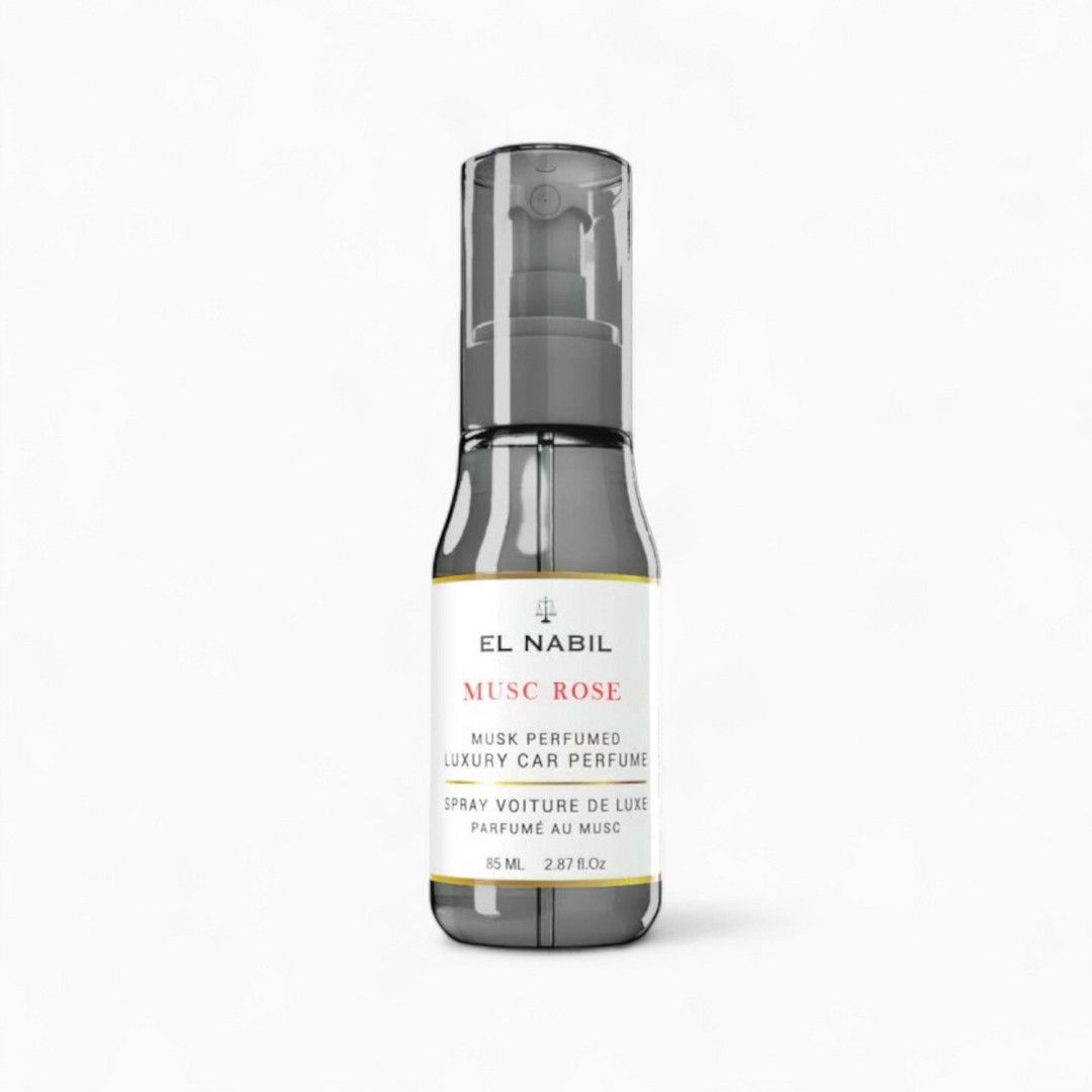 Spray voiture Musc Rose – El Nabil 85 ml Spray voiture Musc Rose – El Nabil 85 ml
