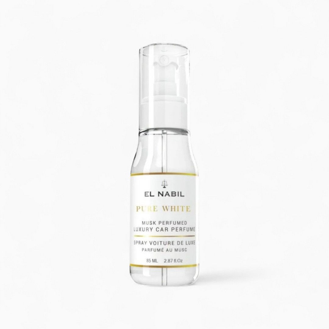Spray voiture Pure White – El Nabil 85 ml Spray voiture Pure White – El Nabil 85 ml