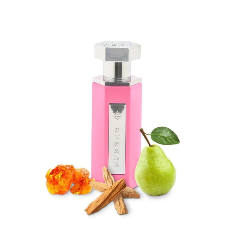 Rose d'Été Reef Perfumes et ses notes : poire, ambre et santal