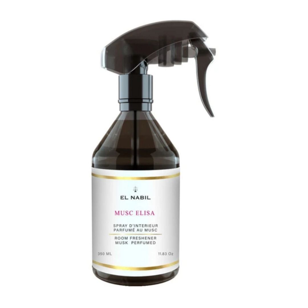 Spray parfum d’intérieur Musc Elisa El Nabil, flacon 350 ml