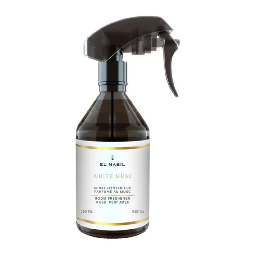 Spray parfum d’intérieur White Musc El Nabil, flacon 350 ml