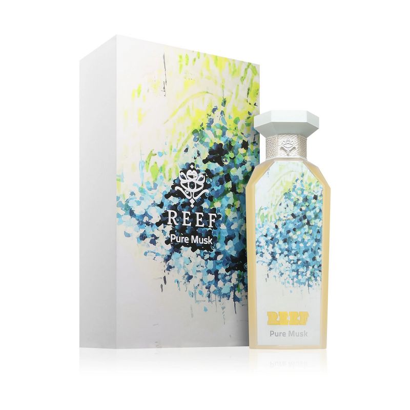 Pure Musk Reef Perfumes, flacon et coffret
