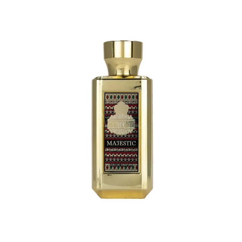 Flacon doré Majestic de My Perfumes, eau de parfum 100 ml