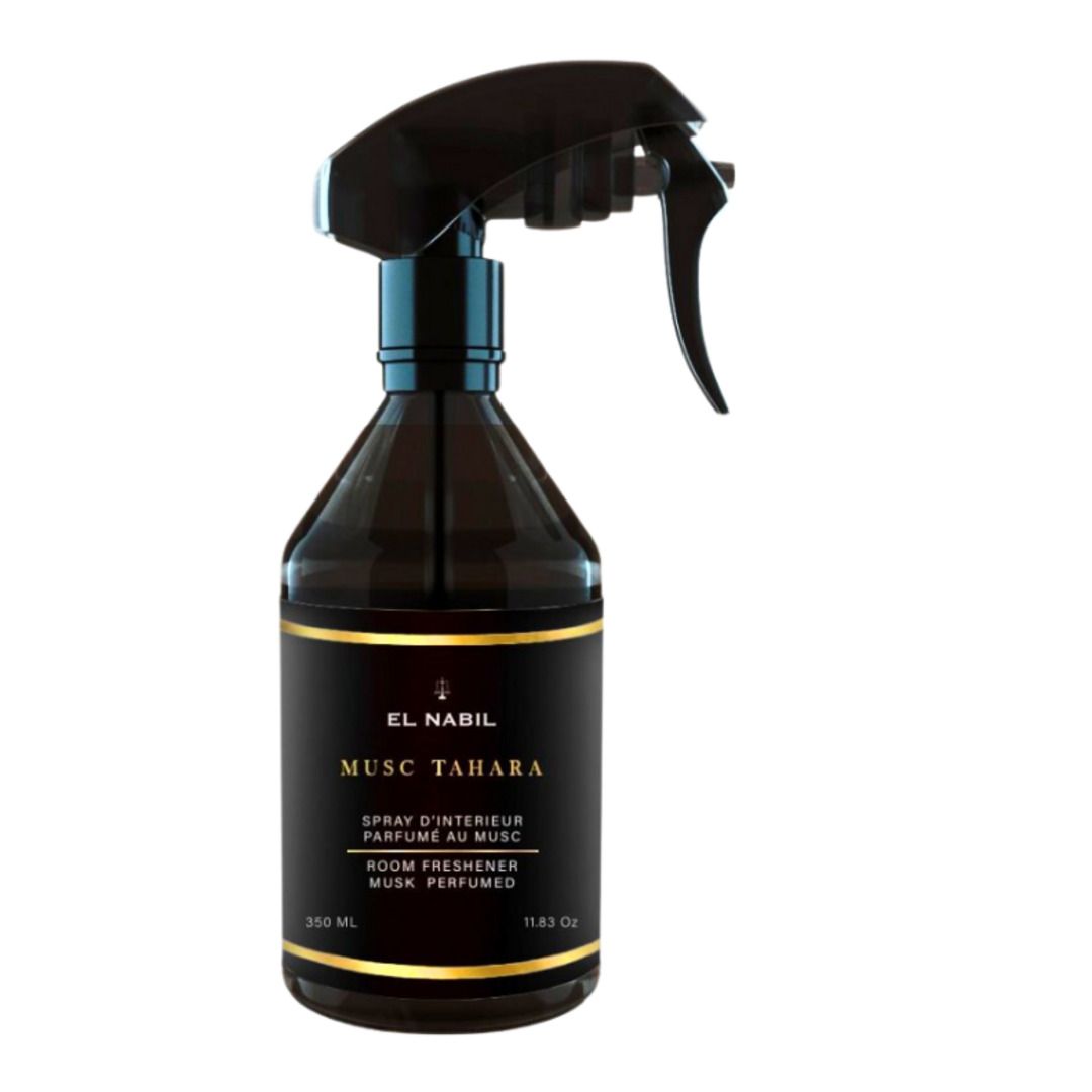 Spray parfum d’intérieur Musc Tahara El Nabil, flacon 350 ml