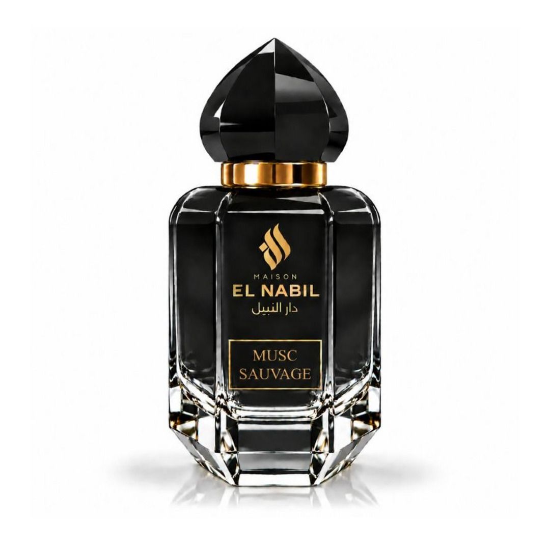 Musc Sauvage d’El Nabil, eau de parfum 65 ml : flacon