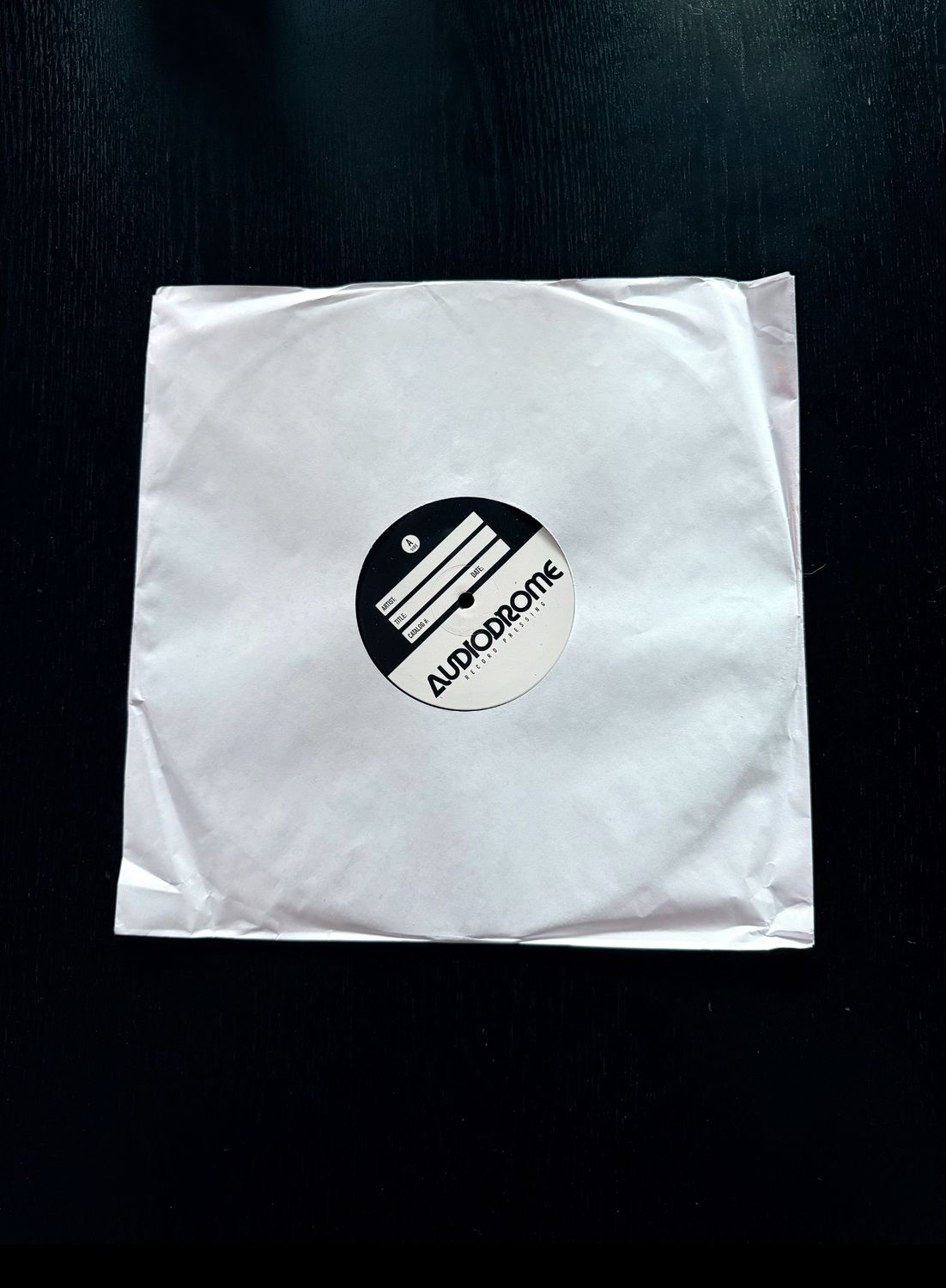 At Night The Silence Eats Me - Test Pressing