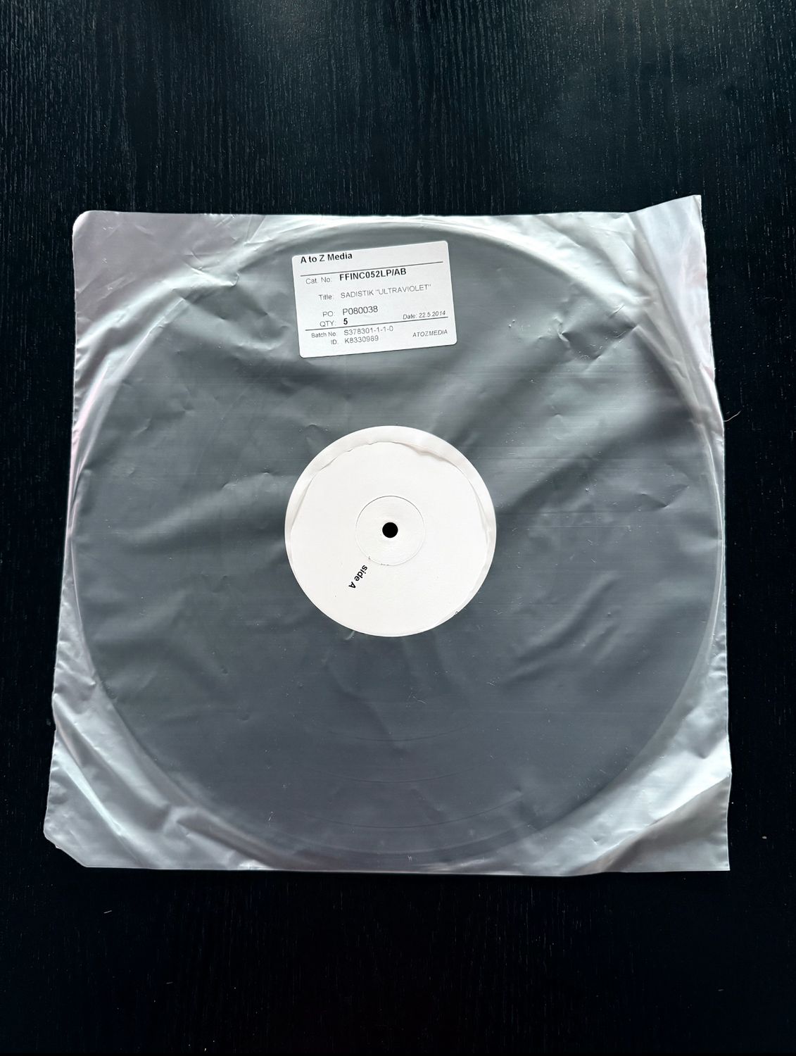 ULTRAVIOLET - Test Pressing