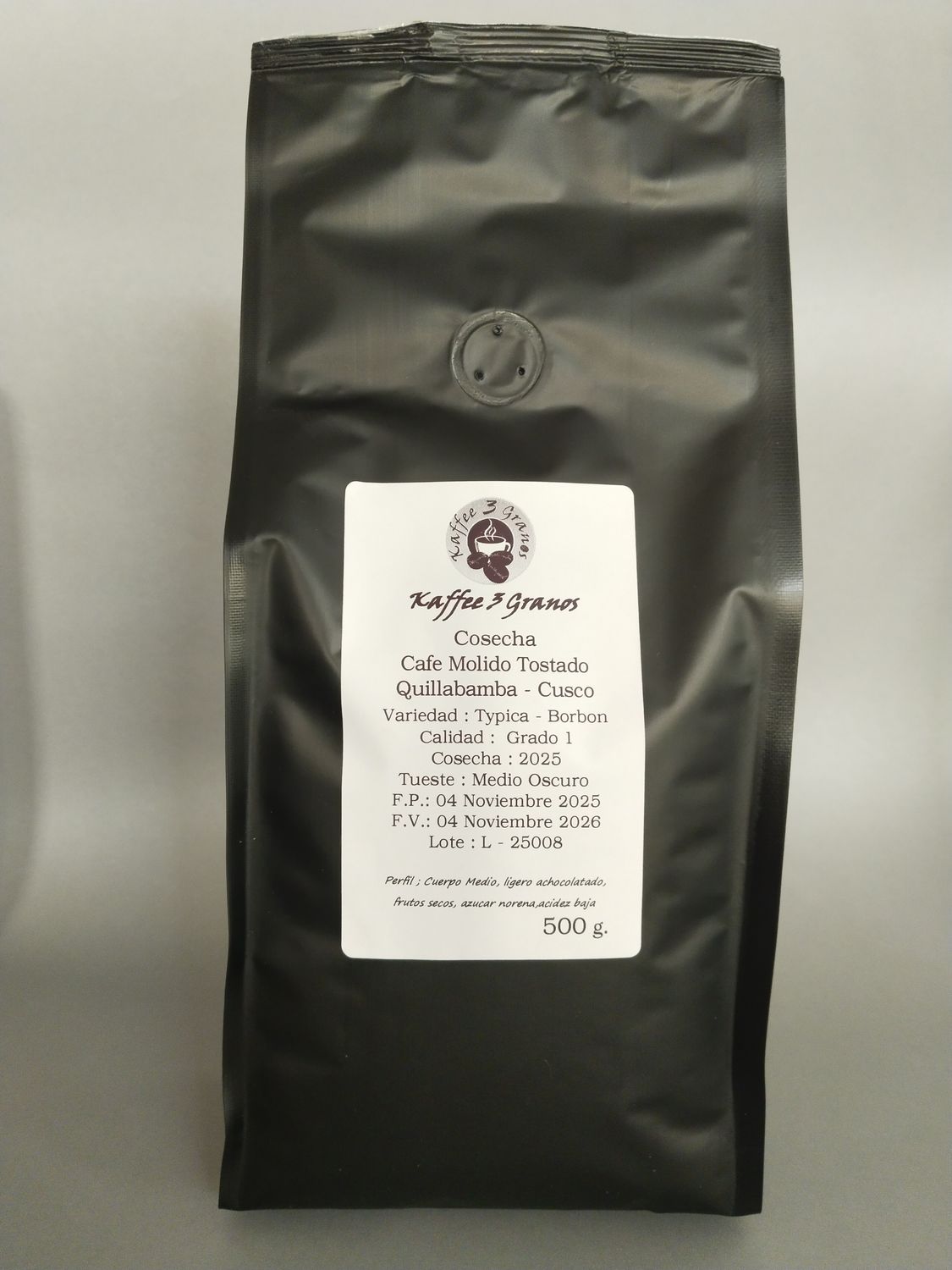 Café Calidad Cosecha - 500 g.