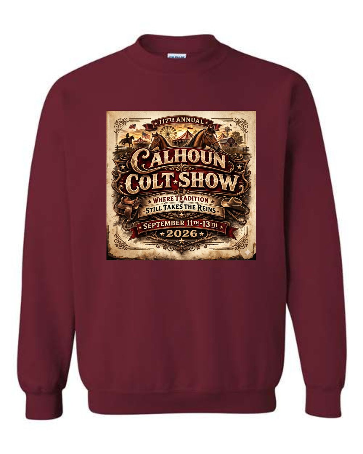 Calhoun Colt Show crewneck sweatshirt