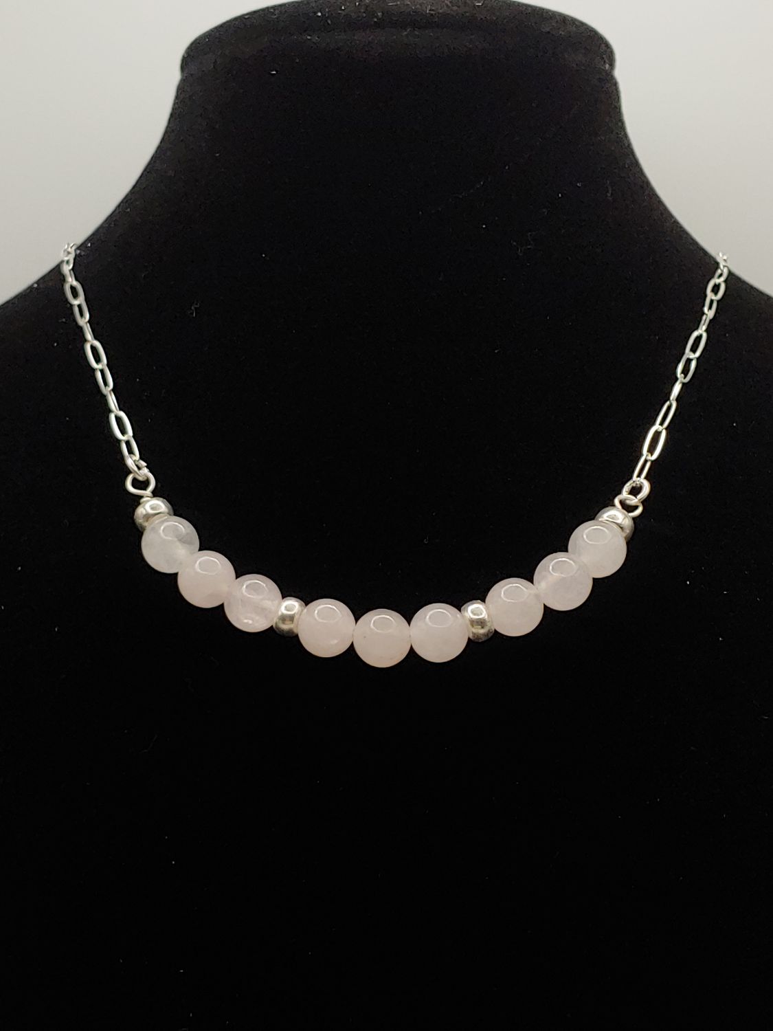 Rose Quartz w/Sterling Silver