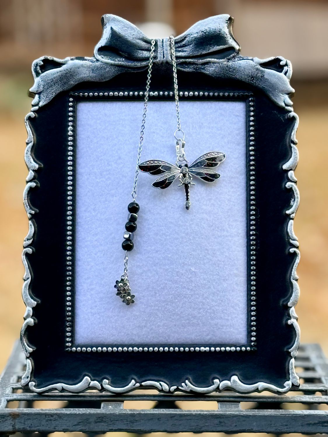 Bookmark - Dragonfly Black