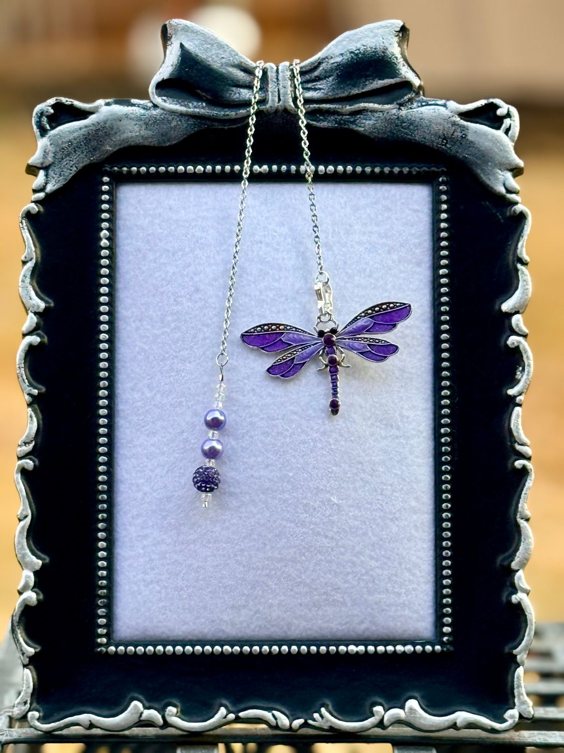 Bookmark - Dragonfly Purple