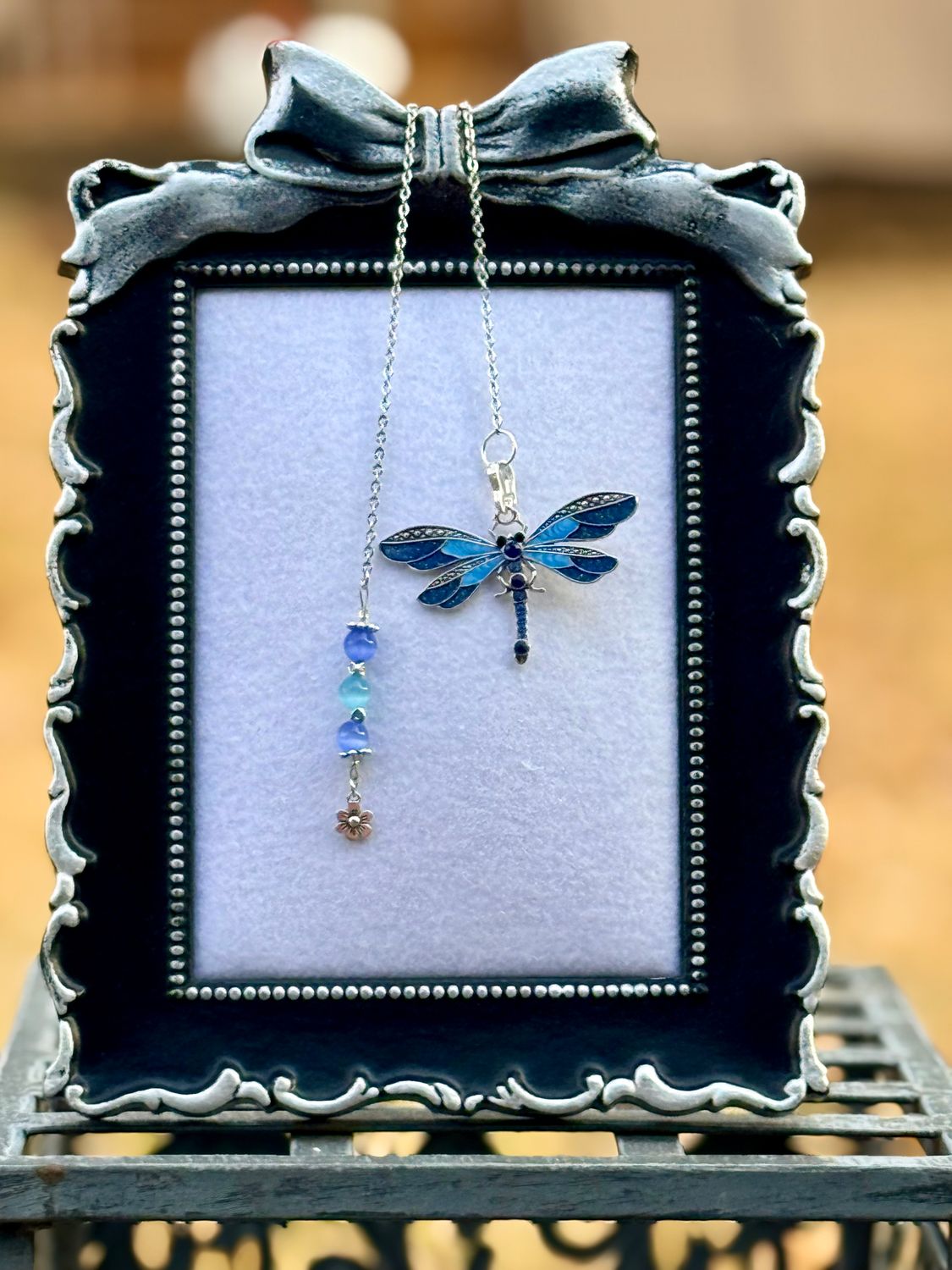 Bookmark - Dragonfly Blue