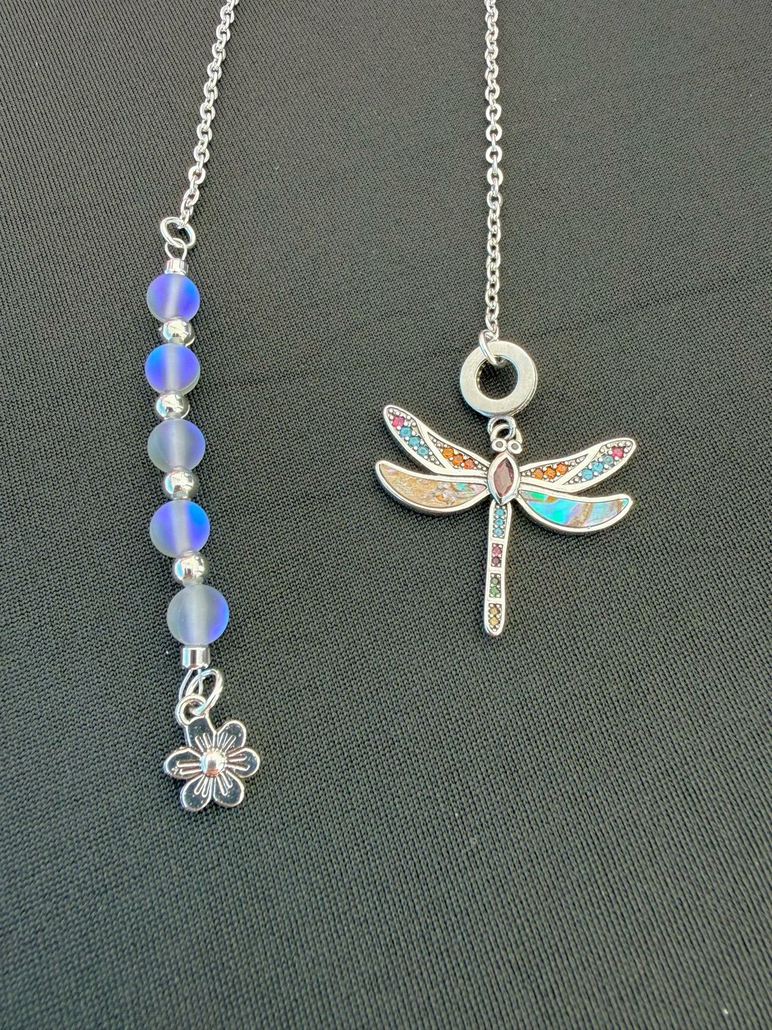 Bookmark: Multicolor Dragonfly