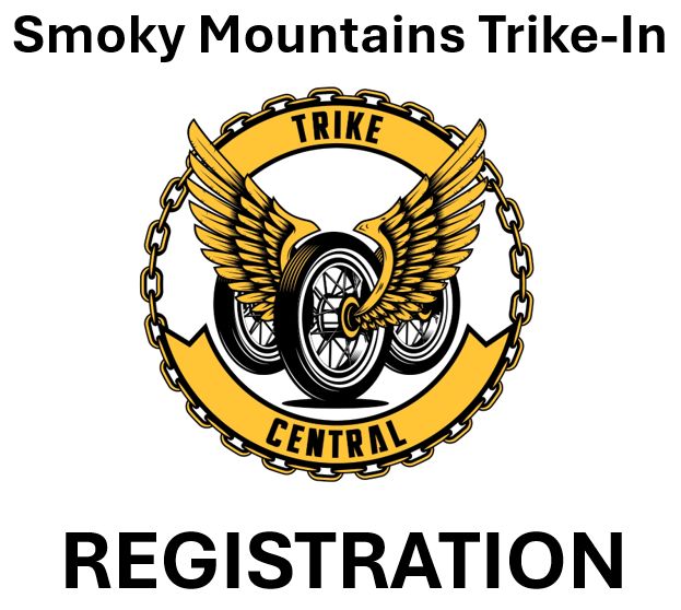 SMOKY MOUNTAINS TRIKE-IN REGISTRATION (per person)  Includes Patch