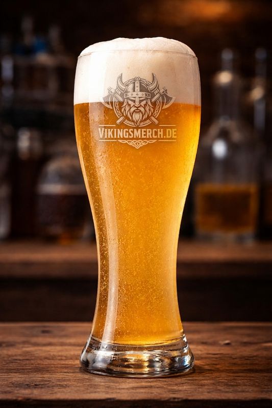 Dein Logo, Dein Glas: Personalisiertes Weizenglas mit individueller Gravur
