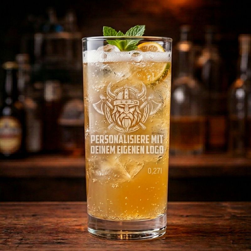 Longdrinkglas mit eigener Gravur