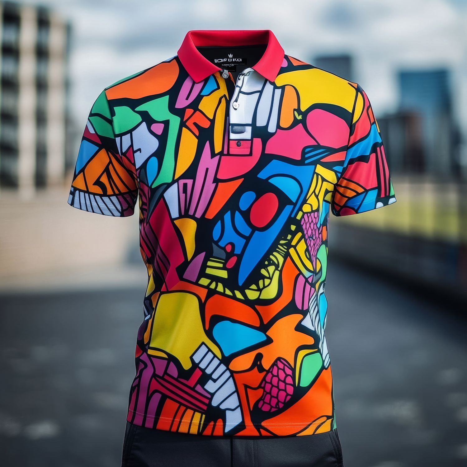 Sublimated Golfer