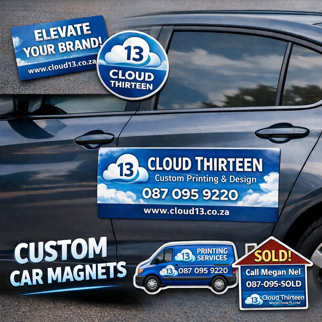 Custom Car Magnets (Set of 2)