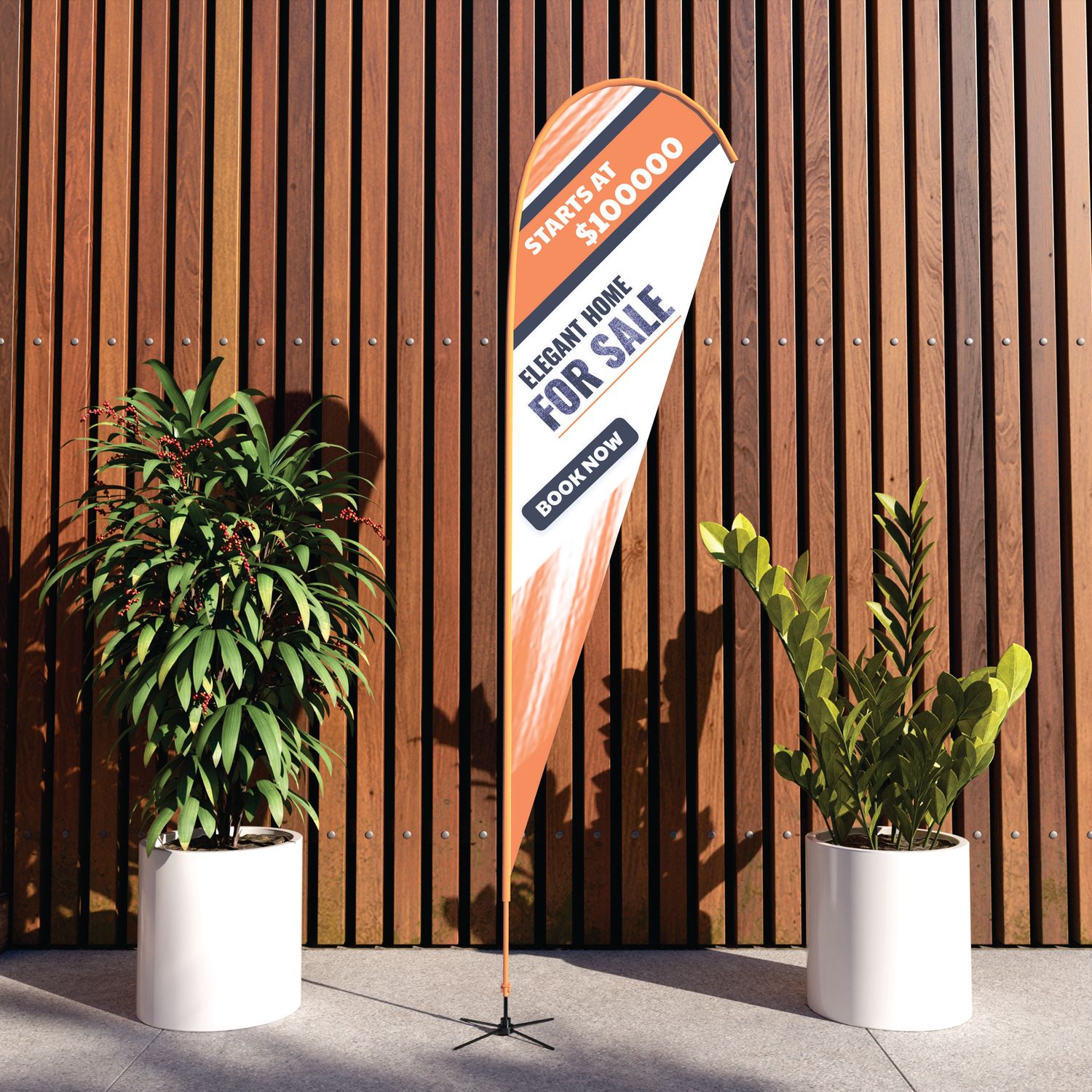 Sharkfin Banner (High-Impact Event &amp; Outdoor Branding)