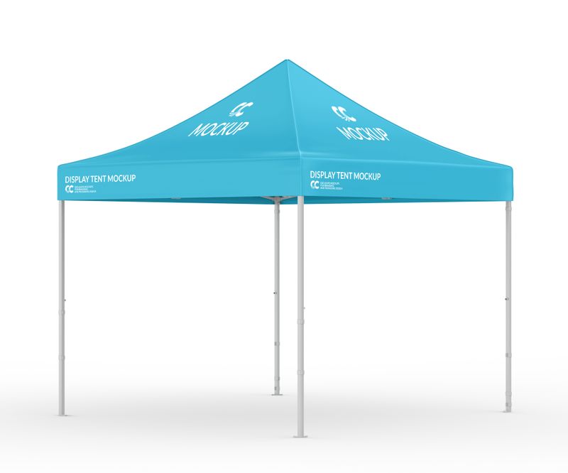 3m x 3m Branded Gazebo – Premium Event Presence