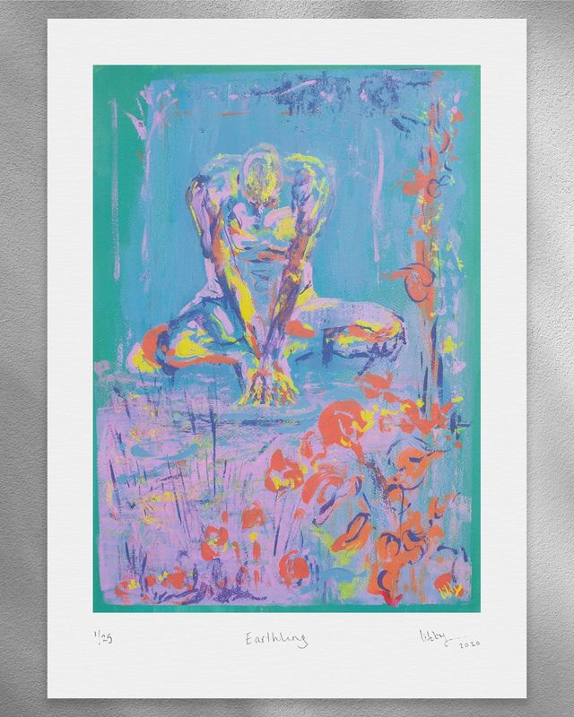 Earthling – Limited Edition A2 Print