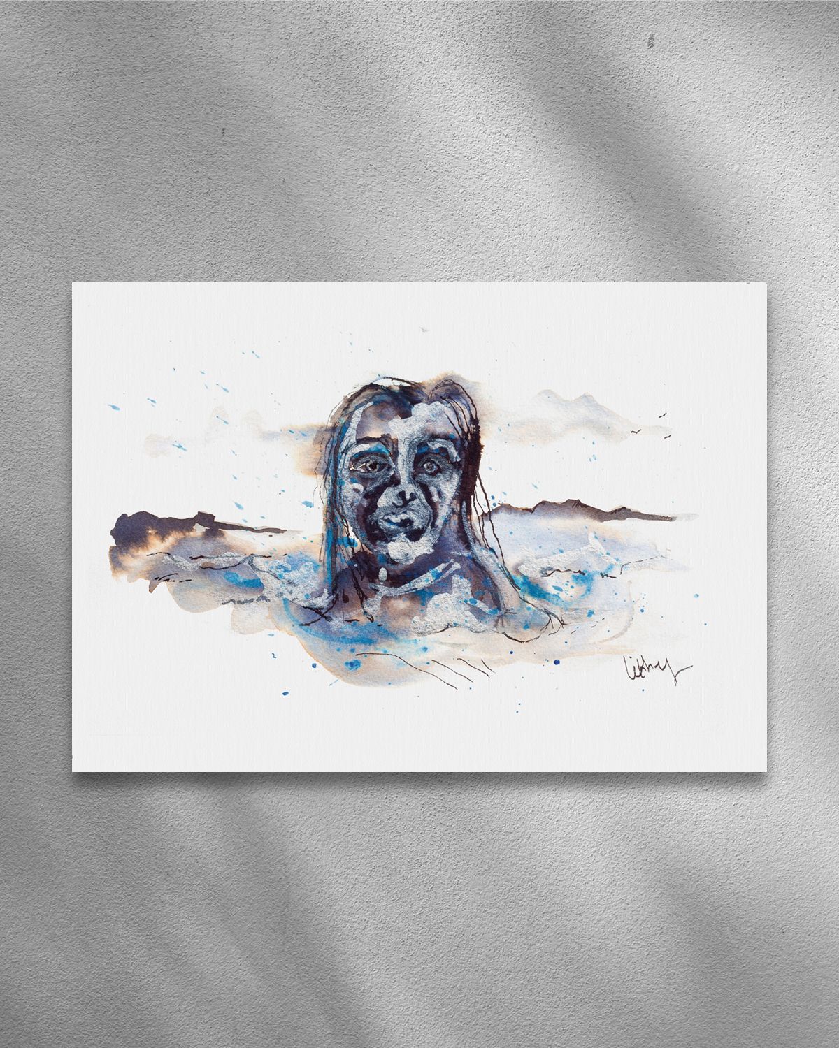 The Siren – A5 Mini Print