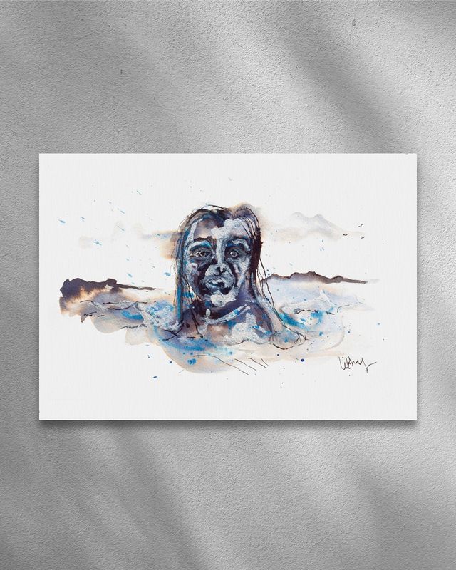 The Siren – A5 Mini Print