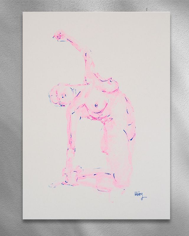 AppleJacqui A4 Risograph Print