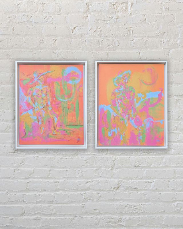 Sunshine and Moonlight (framed pair)