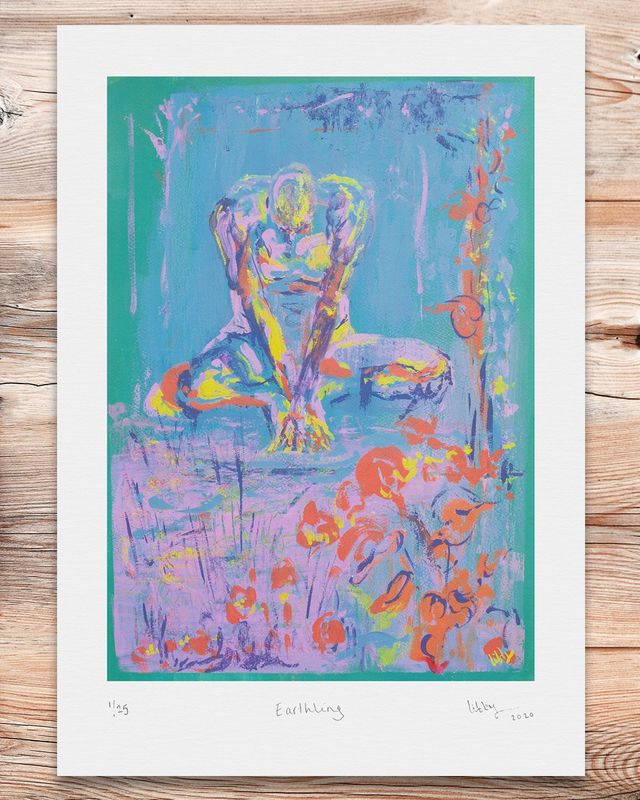 Earthling – Limited Edition A2 Print