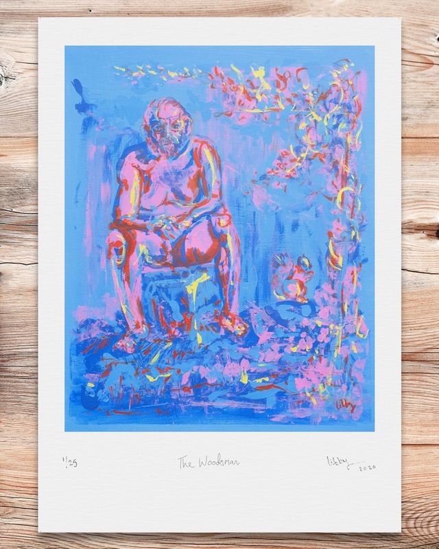 The Woodsman – Limited Edition A3 Print