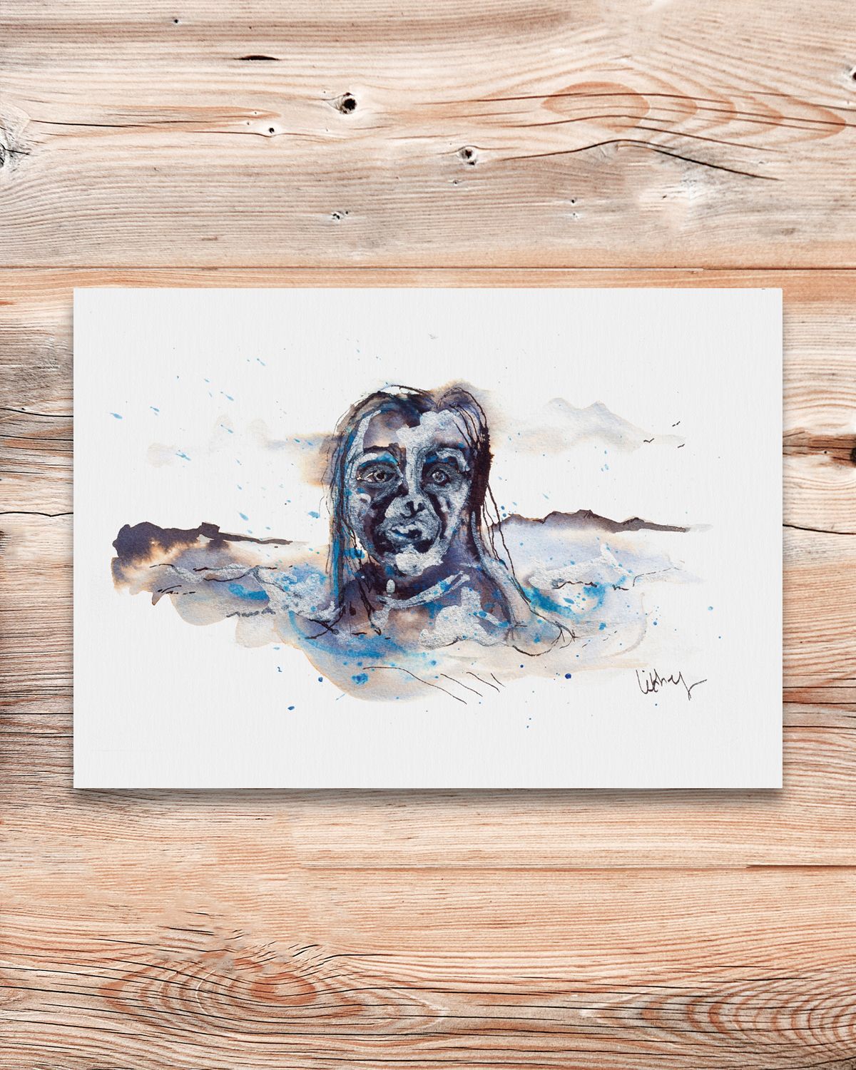 The Siren – A5 Mini Print The Siren – A5 Mini Print