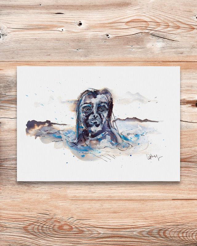 The Siren – A5 Mini Print