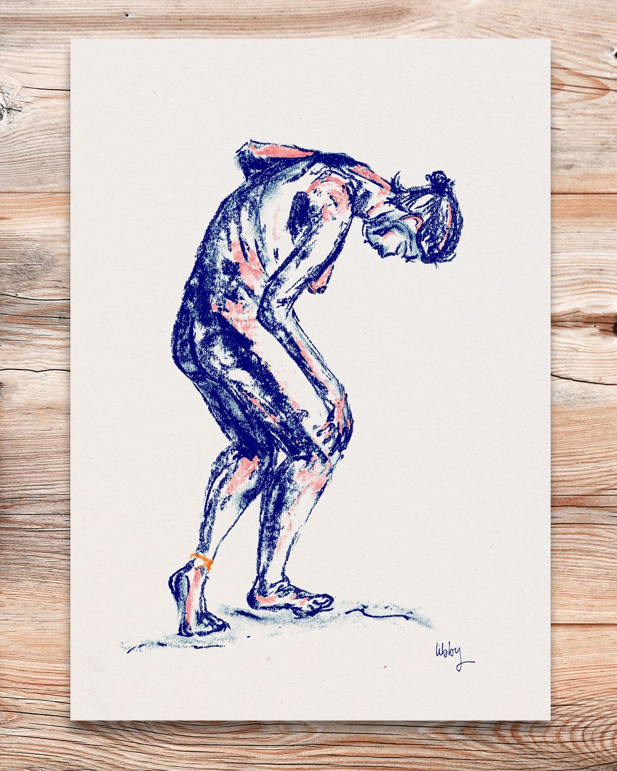 Beatrice – A3 Risograph Print