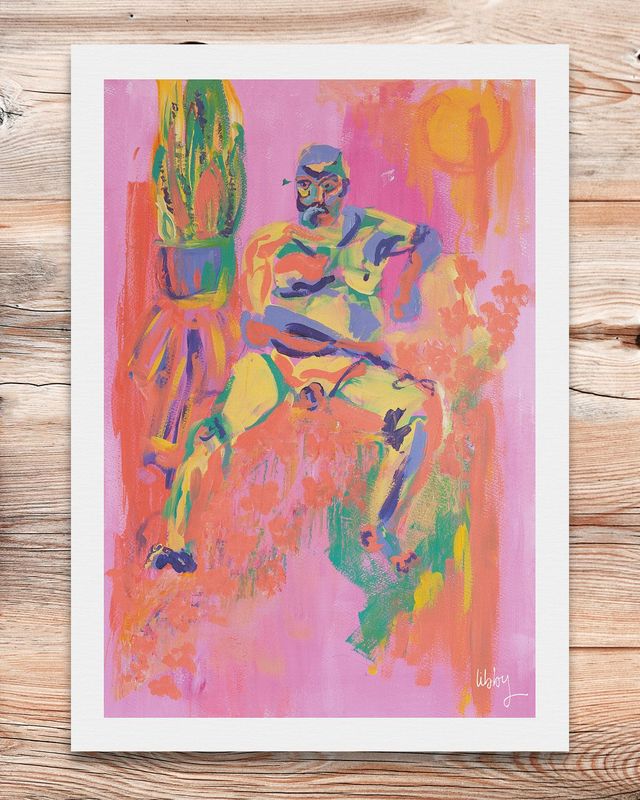Hot House A3 / A4 Print