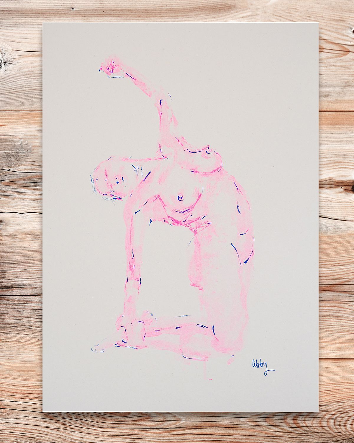 AppleJacqui A4 Risograph Print