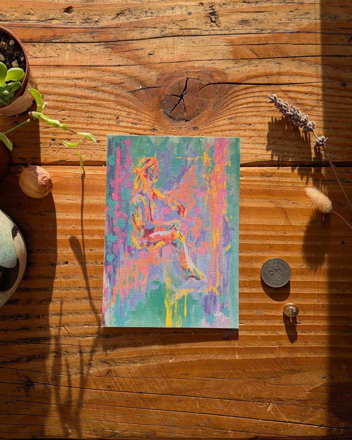 Bath Bomb – Postcard