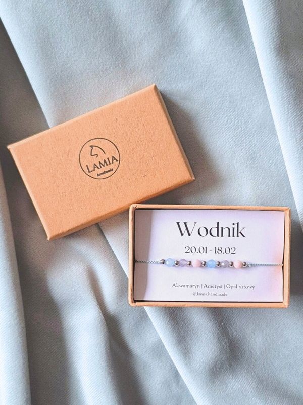 Bransoletka zodiakalna - Wodnik