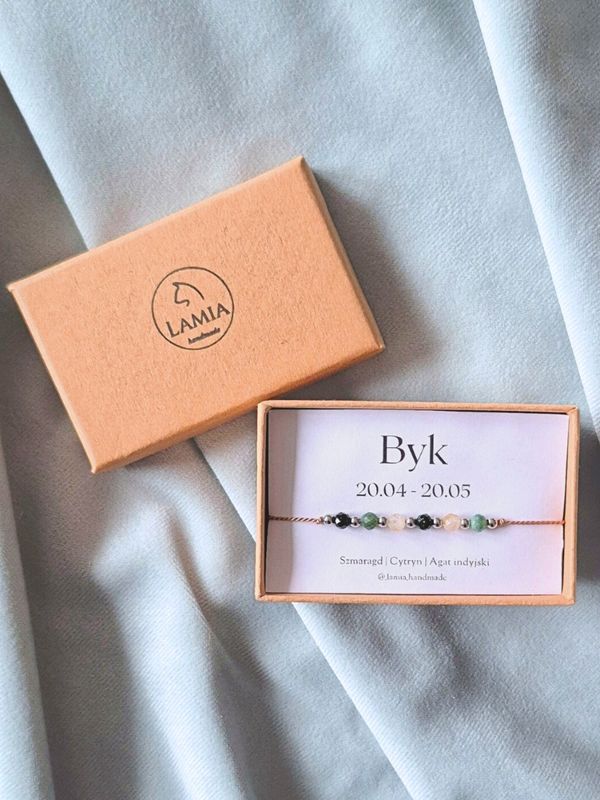 Bransoletka zodiakalna - Byk