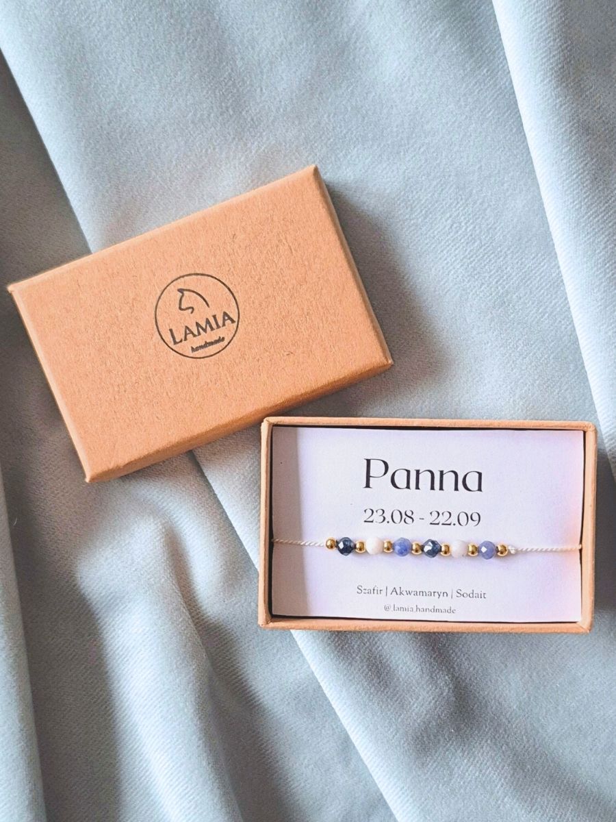 Bransoletka zodiakalna - Panna