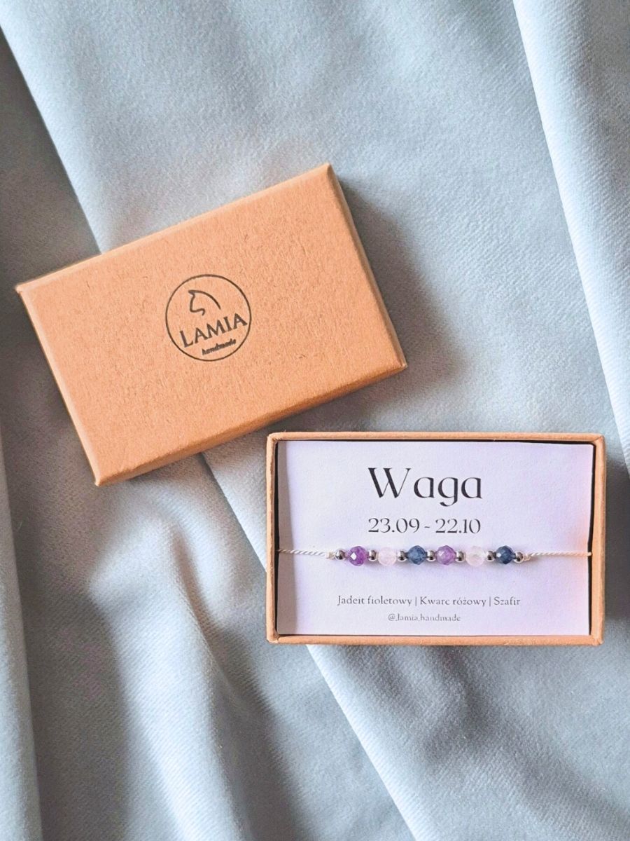 Bransoletka zodiakalna - Waga