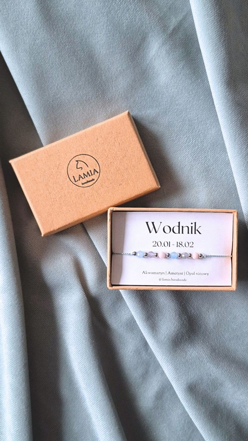 Bransoletka zodiakalna - Wodnik