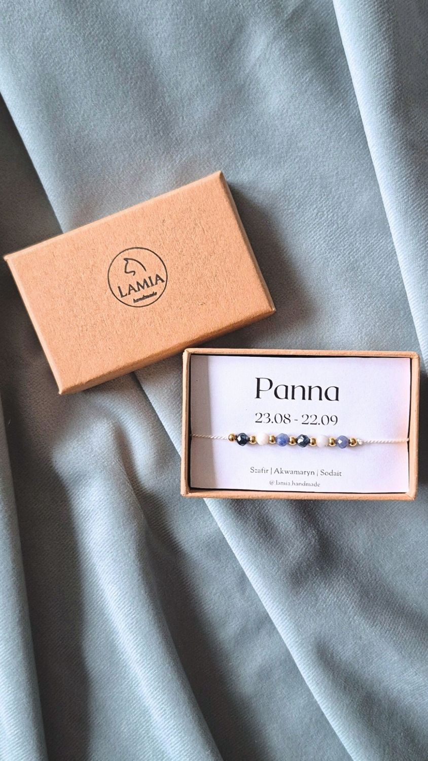 Bransoletka zodiakalna - Panna