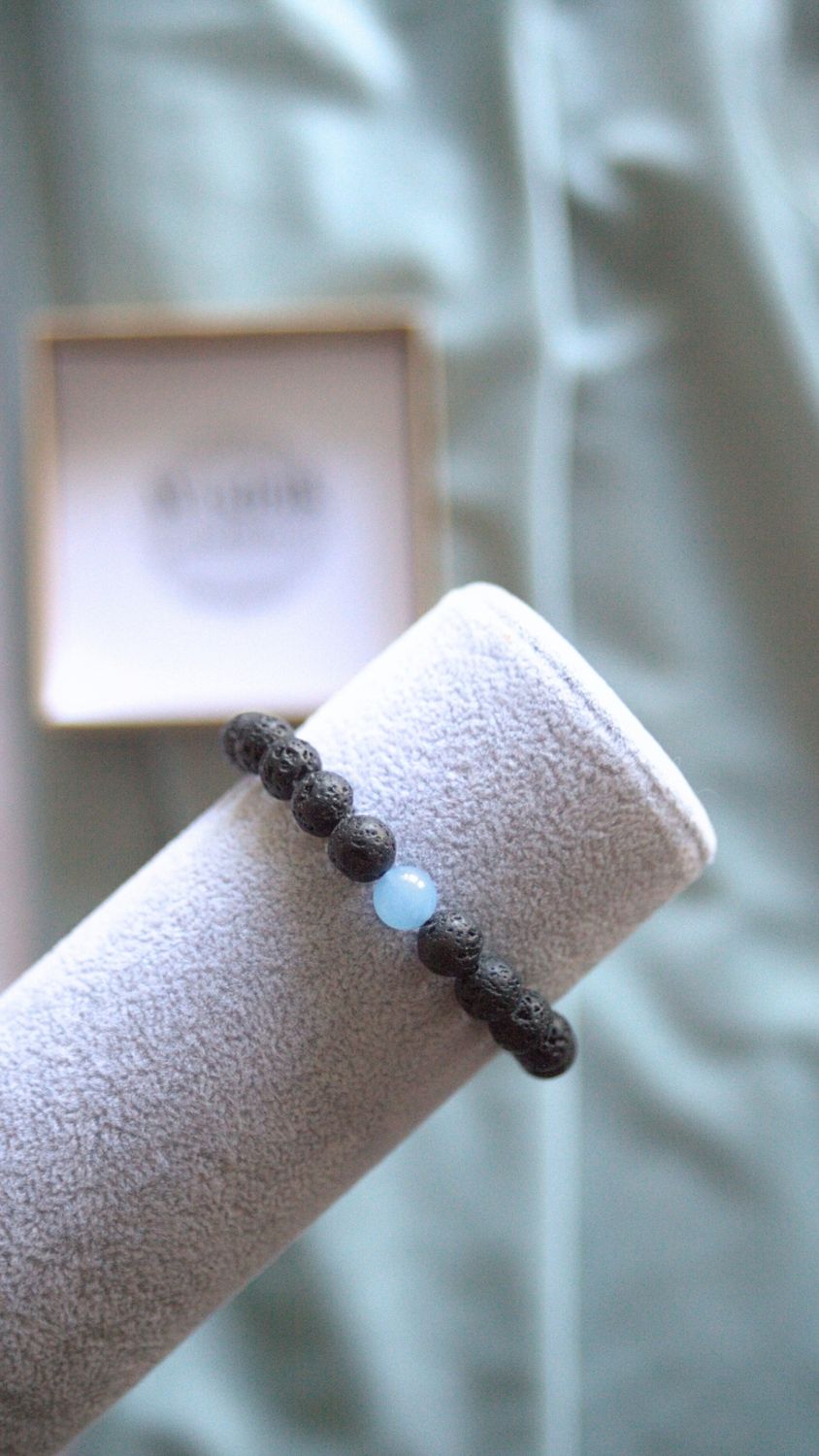 Bransoletka zodiakalna męska - Wodnik