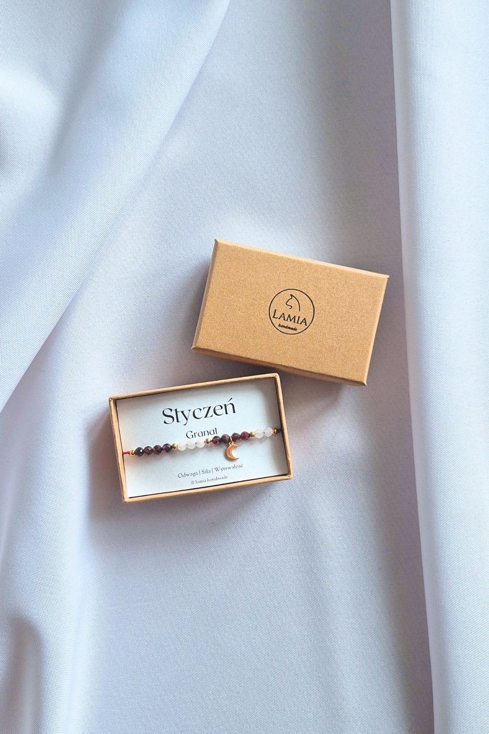 Bransoletka urodzinowa - Styczeń