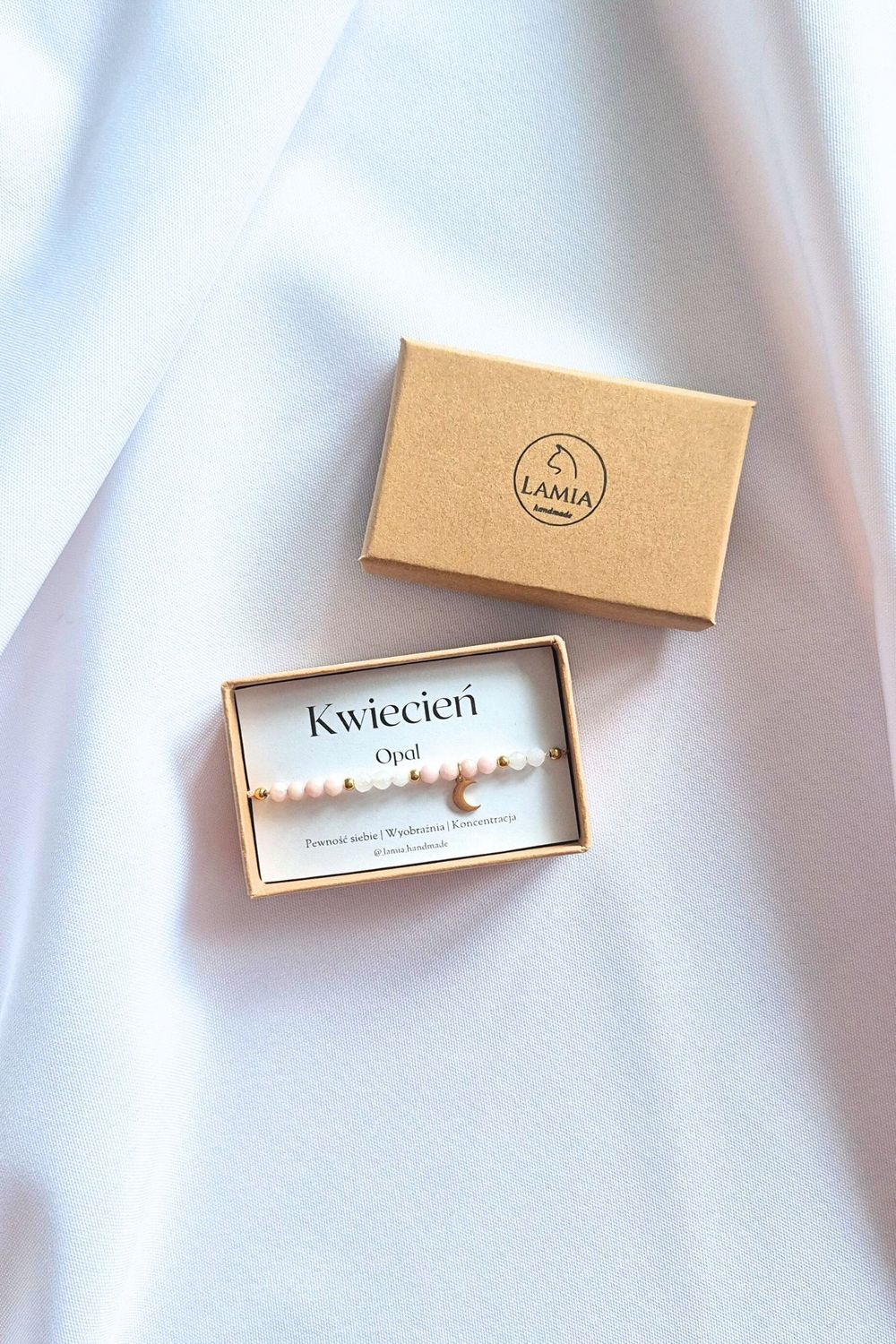 Bransoletka urodzinowa - Kwiecień