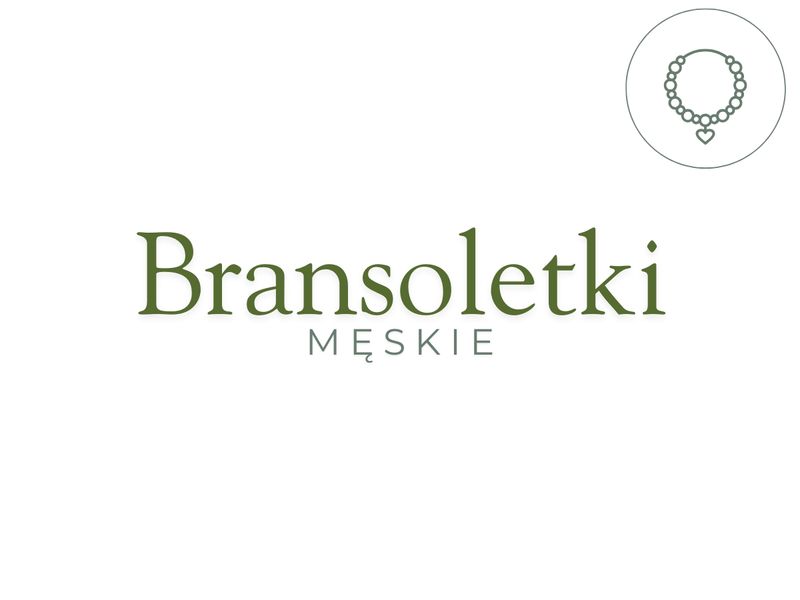 Bransoletki męskie