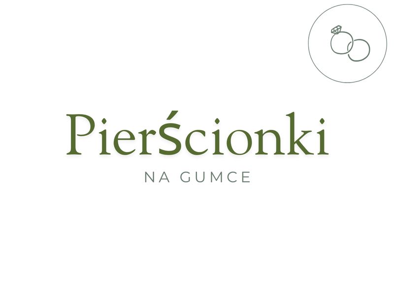 Pierścionki na gumce