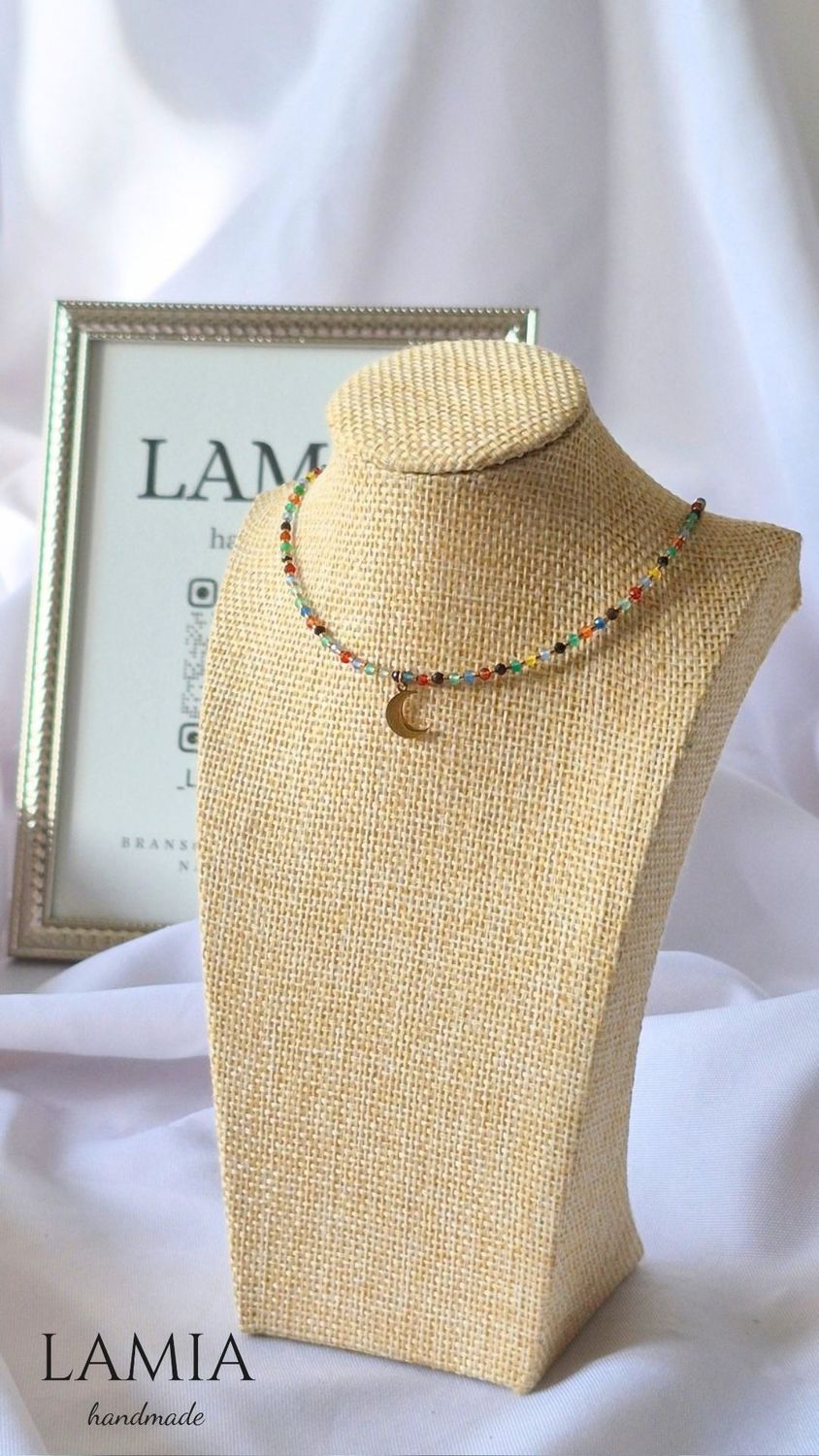 Choker z kamieni naturalnych - Agat